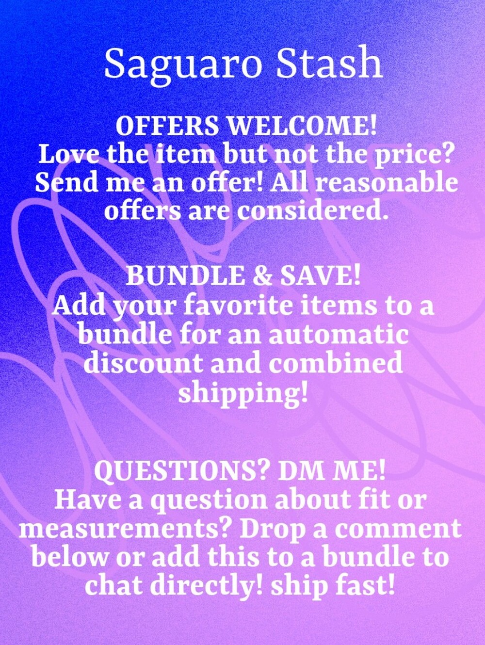 Offers Welcomed!!